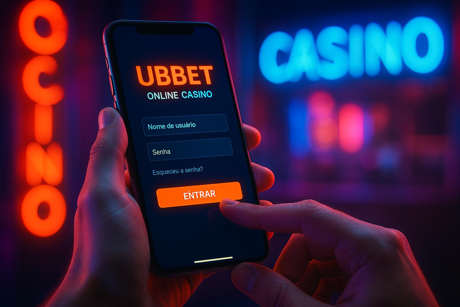 Login no Cassino UBBET